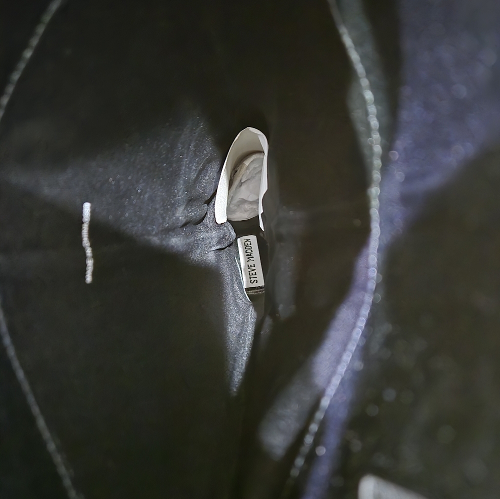 Steve Madden Voca Black Knee-High Women's Boots - Picture 3 of 11